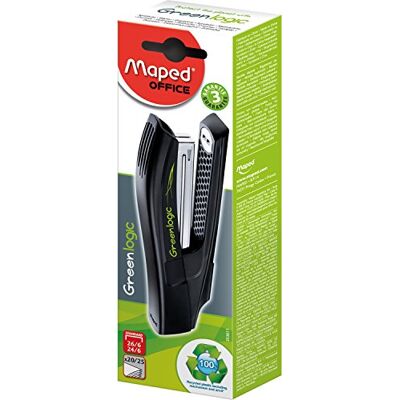 Maped M353611 – häftapparat Greenlogic Full Strip, upp till 25 ark, svart Maped M353611 – häftapparat Greenlogic Full Strip, upp till 25 ark, svart