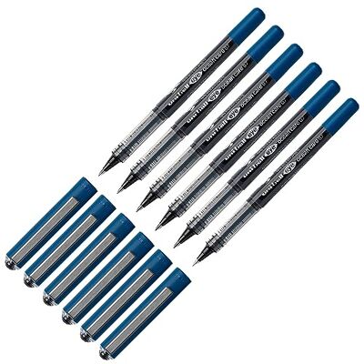 Faber-Castell Uni-Ball 205095 – Kulspetspenna Uniboll EYE Ocean Care, 6 stycken, 0,4 mm påfyllning, svart, dokumentäkta Faber-Castell Uni-Ball 205095 – Kulspetspenna Uniboll EYE Ocean Care, 6 stycken, 0,4 mm påfyllning, svart, dokumentäkta