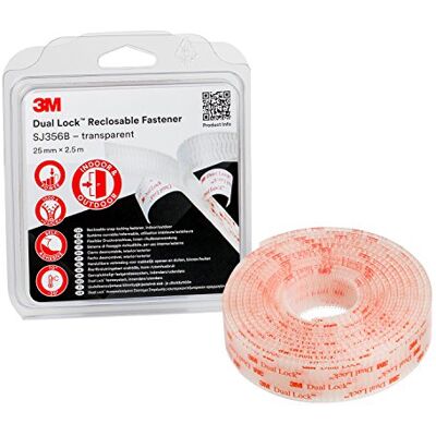 VHB 3M Tejp Premium, 50 mm x 50 m, genomskinlig VHB 3M Tejp Premium, 50 mm x 50 m, genomskinlig