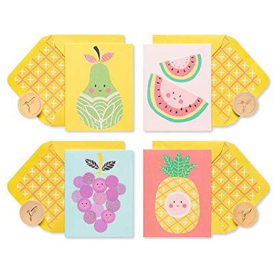 Papyrus förpackade kort, frukt, 20 st Papyrus förpackade kort, frukt, 20 st