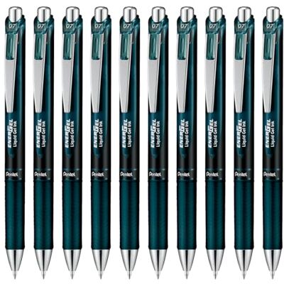 Pentel EnerGel XM BL77A2 gelpenna med tryckmekanik, indigo-svart (12 stycken) Pentel EnerGel XM BL77A2 gelpenna med tryckmekanik, indigo-svart (12 stycken)