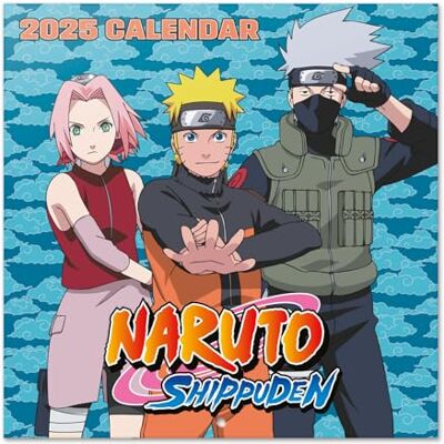 Grupo Erik Wall Calendar 2025 Naruto Shippuden 12" x 12" Square Calendar 2025, Wall Planner 2025, Family Planner Calendar 2025 Naruto Calendar 2025, Naruto Gifts Grupo Erik Wall Calendar 2025 Naruto Shippuden 12" x 12" Square Calendar 2025, Wall Planner 2025, Family Planner Calendar 2025 Naruto Calendar 2025, Naruto Gifts