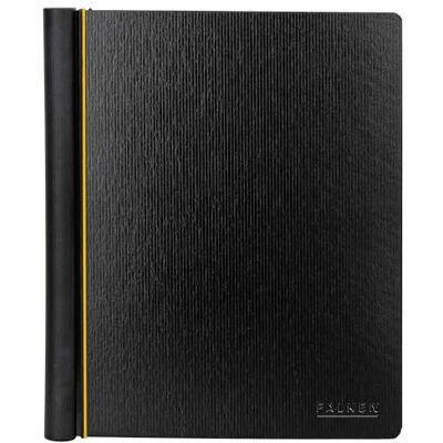 FALKEN Ref. 24001800000F GLORIA A4-mapp för körpartitur, med ergonomiskt handtag, 6 elastiska band, 2 genomskinliga innerfickor, format 34 x 53 cm – svart FALKEN Ref. 24001800000F GLORIA A4-mapp för körpartitur, med ergonomiskt handtag, 6 elastiska band, 2 genomskinliga innerfickor, format 34 x 53 cm – svart