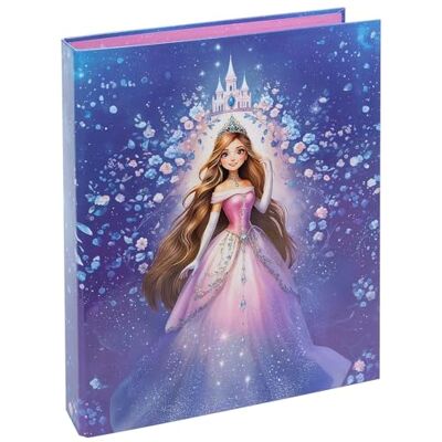 goldbuch 37 165 ringbok A4 prinsessa stjärnglans, mapp med prinsessa som motiv, häftapparat med 2-ringmekanik av metall, omslag av konsttryck, ca 32 x 26 x 4 cm, filmapp unisex, blå goldbuch 37 165 ringbok A4 prinsessa stjärnglans, mapp med prinsessa som motiv, häftapparat med 2-ringmekanik av metall, omslag av konsttryck, ca 32 x 26 x 4 cm, filmapp unisex, blå