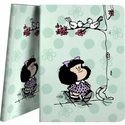 Grafoplás Grafoplas A4 plastfodral, Mafalda Kiss, flexibla och vattentäta lock, 30 polypropylenfoder, polyplas, perfekt för att organisera ditt skolmaterial Grafoplás Grafoplas A4 plastfodral, Mafalda Kiss, flexibla och vattentäta lock, 30 polypropylenfoder, polyplas, perfekt för att organisera ditt skolmaterial