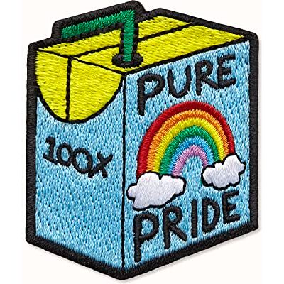 Moleskine Klistermärke för anteckningsbok eller dagbok, personliga klistermärken Pride juice-lapp, 100% ren stolthet designad av konstnären Ashton Attzs, storlek 5 x 5 cm Moleskine Klistermärke för anteckningsbok eller dagbok, personliga klistermärken Pride juice-lapp, 100% ren stolthet designad av konstnären Ashton Attzs, storlek 5 x 5 cm