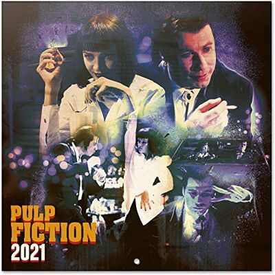 Grupo Erik Erik – Pulp Fiction väggkalender 2021 11,8 x 11,8 tum Grupo Erik Erik – Pulp Fiction väggkalender 2021 11,8 x 11,8 tum