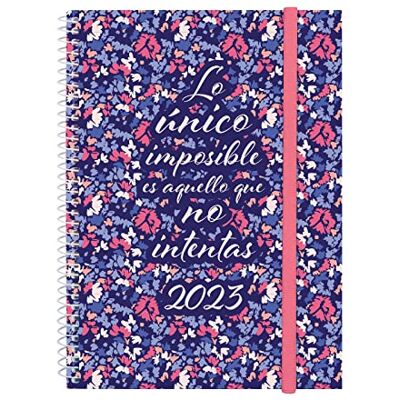 Finocam Agenda 2023 Spiral Design Collection Vecka Horisontell vy januari 2023 december 2023 (12 månader) Omöjlig spansk, överordnad E10-155x212 mm, 742232523 Finocam Agenda 2023 Spiral Design Collection Vecka Horisontell vy januari 2023 december 2023 (12 månader) Omöjlig spansk, överordnad E10-155x212 mm, 742232523