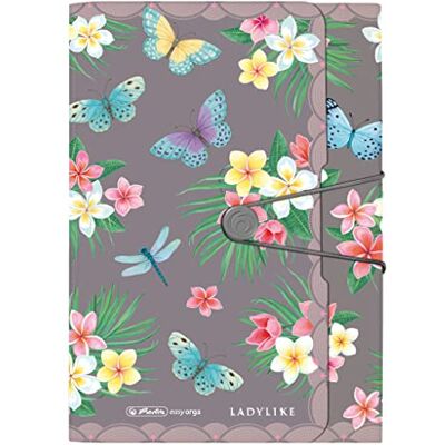 herlitz fackmapp av PP, motiv: Ladylike Butterflies, 1 st herlitz fackmapp av PP, motiv: Ladylike Butterflies, 1 st