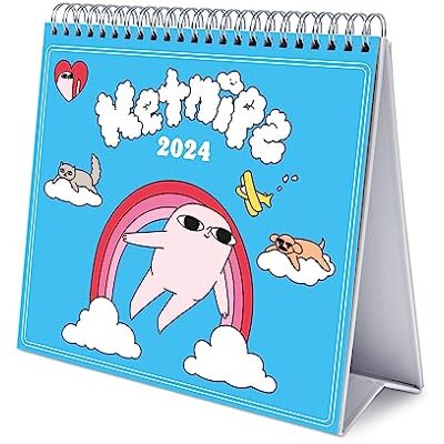 Grupo Erik Ketnipz Desk Calendar 2024 Desktop Calendar 2024 8 x 7 inches 20 x 17 cm Ketnipz Calendar 2024 12 Month 2024 Planner Cool Calendar Grupo Erik Ketnipz Desk Calendar 2024 Desktop Calendar 2024 8 x 7 inches 20 x 17 cm Ketnipz Calendar 2024 12 Month 2024 Planner Cool Calendar
