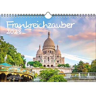 Seelenzauber Frankrikemagi DIN A4 kalender för 2023 Frankrike – själsmagi Seelenzauber Frankrikemagi DIN A4 kalender för 2023 Frankrike – själsmagi