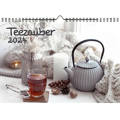 Seelenzauber Temagi DIN A4 kalender för 2024 te – havstav Seelenzauber Temagi DIN A4 kalender för 2024 te – havstav