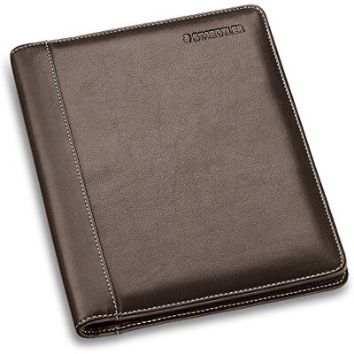 STAEDTLER Premium A5 läderskrivfodral – brun, 9PLE5F1-7 24,8 x 19,7 x 2,8 cm STAEDTLER Premium A5 läderskrivfodral – brun, 9PLE5F1-7 24,8 x 19,7 x 2,8 cm