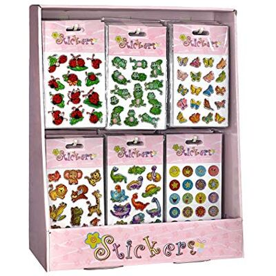 Pandecor Comarco Sa Display 144 kort med diverse reliefkuddar, 10 x 12.5 cm, Multifärg, 36 x 16 x 44 cm Pandecor Comarco Sa Display 144 kort med diverse reliefkuddar, 10 x 12.5 cm, Multifärg, 36 x 16 x 44 cm
