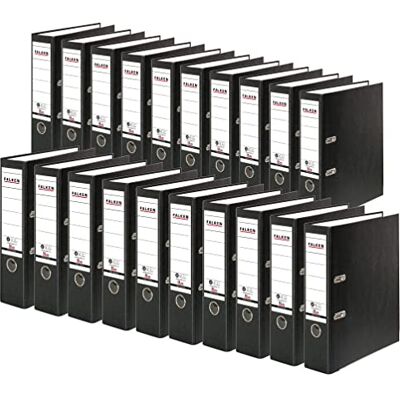FALKEN Original 20-pack Recycolor miljömapp Eco. Tillverkat i Tyskland. Färgat pappersöverdrag utanför 8 cm bred DIN A4 svart ringpärm mapp brevmapp CO2-neutral blå ängel FALKEN Original 20-pack Recycolor miljömapp Eco. Tillverkat i Tyskland. Färgat pappersöverdrag utanför 8 cm bred DIN A4 svart ringpärm mapp brevmapp CO2-neutral blå ängel