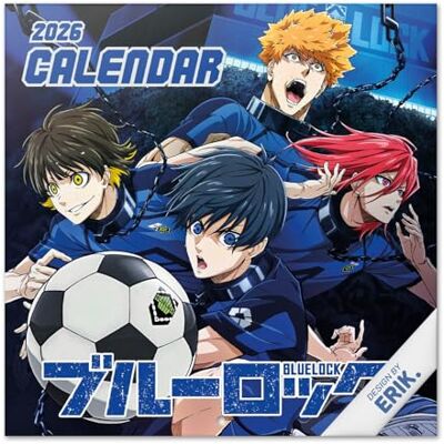 Grupo Erik Wall Calendar 2026 Blue Lock Calendar 2026 Square 30 x 30 cm 12 x 12 inches Wall Planner, Family Planner Month To View Blue Lock Manga, BlueLock Anime Gifts For Friends Grupo Erik Wall Calendar 2026 Blue Lock Calendar 2026 Square 30 x 30 cm 12 x 12 inches Wall Planner, Family Planner Month To View Blue Lock Manga, BlueLock Anime Gifts For Friends