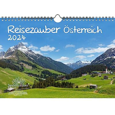 Seelenzauber Resemagi Österrike DIN A4-kalender för 2024 Wien Salzburg Linz berg stad land semester – sjömagi Seelenzauber Resemagi Österrike DIN A4-kalender för 2024 Wien Salzburg Linz berg stad land semester – sjömagi
