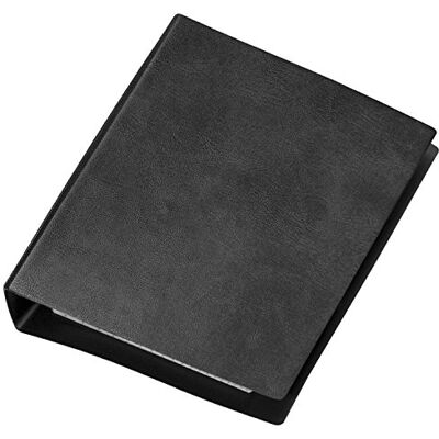 VELOFLEX 1164280 – fickringbok Special DIN A6 läderärr, 4-rund ringmekanik 13 mm, svart, 1 st VELOFLEX 1164280 – fickringbok Special DIN A6 läderärr, 4-rund ringmekanik 13 mm, svart, 1 st