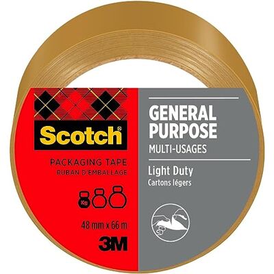 Scotch 4501B66 66 m x 48 mm Förpackningsband PP, brun Scotch 4501B66 66 m x 48 mm Förpackningsband PP, brun