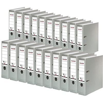 FALKEN Original 20-pack Recycolor miljömapp Eco. Tillverkat i Tyskland. Färgat pappersöverdrag utanför 8 cm bred DIN A4 grå ringpärm mapp brevmapp CO2-neutral blå ängel FALKEN Original 20-pack Recycolor miljömapp Eco. Tillverkat i Tyskland. Färgat pappersöverdrag utanför 8 cm bred DIN A4 grå ringpärm mapp brevmapp CO2-neutral blå ängel