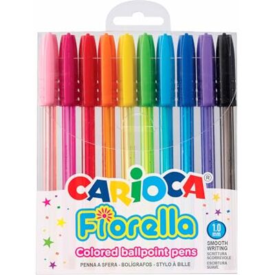CARIOCA Dlugopis Fiorella 10 sztuk CARIOCA Dlugopis Fiorella 10 sztuk