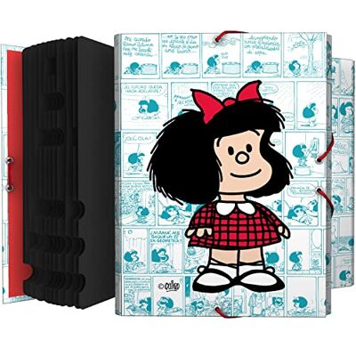 Grafoplás Dokumentsorterare Mafalda Punktlistor 12 positioner Foliostorlek Kartong FSC-certifierad Grafoplás Dokumentsorterare Mafalda Punktlistor 12 positioner Foliostorlek Kartong FSC-certifierad