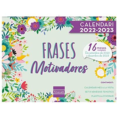 Finocam Väggkalender 2022 2023 Bilder 16 månader Månad Vy september 2022 December 2023 (16 månader) Motiverande fraser Katalanska Finocam Väggkalender 2022 2023 Bilder 16 månader Månad Vy september 2022 December 2023 (16 månader) Motiverande fraser Katalanska