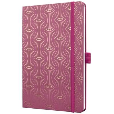 Sigel J5357 Veckokalender Jolie 2025, Mystic MaUVe, Ca A5, Rosa, Inbunden, Resårband, Pennögla, Ficka, 174 Sidor, Vegansk, Gjord av Hållbart Papper, Mötesplanerare. Sigel J5357 Veckokalender Jolie 2025, Mystic MaUVe, Ca A5, Rosa, Inbunden, Resårband, Pennögla, Ficka, 174 Sidor, Vegansk, Gjord av Hållbart Papper, Mötesplanerare.