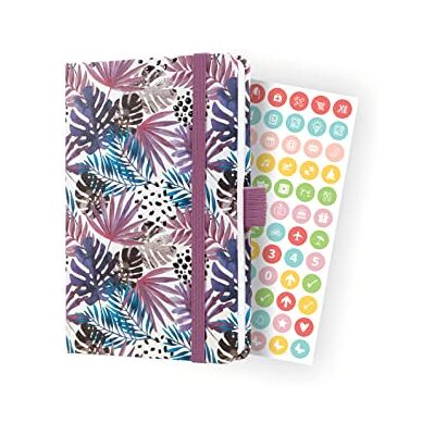 Sigel J4354 veckokalender Jolie 2024, Violet Jungle Fever, ca A6, inbundet gummiband, pennslinga, insticksficka, 174 sidor, FSC-certifierad, mötesplanerare Sigel J4354 veckokalender Jolie 2024, Violet Jungle Fever, ca A6, inbundet gummiband, pennslinga, insticksficka, 174 sidor, FSC-certifierad, mötesplanerare