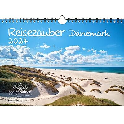 Seelenzauber Resemagi Danmark DIN A4-kalender för 2024 semester resa Köpenhamn stad och land – sjömagi Seelenzauber Resemagi Danmark DIN A4-kalender för 2024 semester resa Köpenhamn stad och land – sjömagi