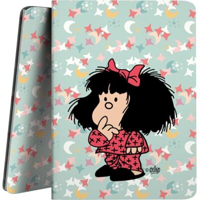 Grafoplás Grafoplas A4 transparent skolpärm, Mafalda Pyjamas, flexibla lock, 30 polypropylen, polypropylen, perfekt för att organisera ditt skolmaterial Grafoplás Grafoplas A4 transparent skolpärm, Mafalda Pyjamas, flexibla lock, 30 polypropylen, polypropylen, perfekt för att organisera ditt skolmaterial