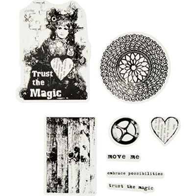 Prima Marketing Finnabair själv frimärken 15 x 18 cm Trust of Magic Prima Marketing Finnabair själv frimärken 15 x 18 cm Trust of Magic