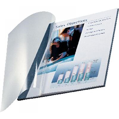 Leitz ImpressBIND mjuka fodral, 5,5 mm ryggrad, svart, paket med 10 Leitz ImpressBIND mjuka fodral, 5,5 mm ryggrad, svart, paket med 10