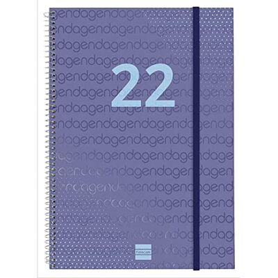 Finocam Spiral Year Agenda januari 2022 December 2022 (12 månader), DIN A4 E40-210x297 mm, Blå Finocam Spiral Year Agenda januari 2022 December 2022 (12 månader), DIN A4 E40-210x297 mm, Blå