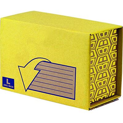 Fellowes Bankers Box 7274302 Missive stabil fraktlåda, storlek L Fellowes Bankers Box 7274302 Missive stabil fraktlåda, storlek L
