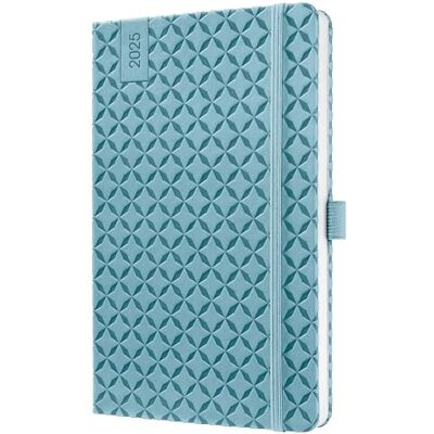 Sigel J5113 Wochenkalender Jolie 2025 , ca. A5, hellblau Sigel J5113 Wochenkalender Jolie 2025 , ca. A5, hellblau