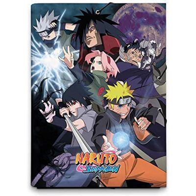 Grupo Erik Naruto Premium A4-Mapp 34 x 25,5 cm 3-Fliksmapp Dokumentorganiserare för Skola och Kontor Naruto Manga-Presentartiklar Grupo Erik Naruto Premium A4-Mapp 34 x 25,5 cm 3-Fliksmapp Dokumentorganiserare för Skola och Kontor Naruto Manga-Presentartiklar