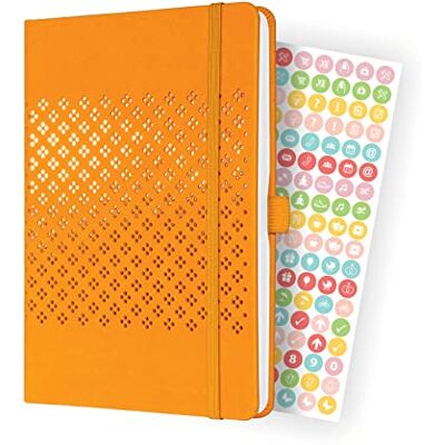 Sigel J3211 Veckokalender Jolie 2023 – ca. A5 – orange – hårt omslag – gummiband, pennslinga, ficka – 174 S. FSC-certifierad – mötesplanerare Sigel J3211 Veckokalender Jolie 2023 – ca. A5 – orange – hårt omslag – gummiband, pennslinga, ficka – 174 S. FSC-certifierad – mötesplanerare