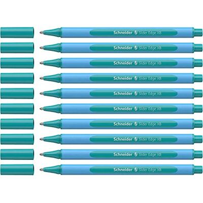 Schneider Slider Edge pastell XB kulspetspenna (trekantspennor med dragbredd XB) 10 st. Ocean Schneider Slider Edge pastell XB kulspetspenna (trekantspennor med dragbredd XB) 10 st. Ocean