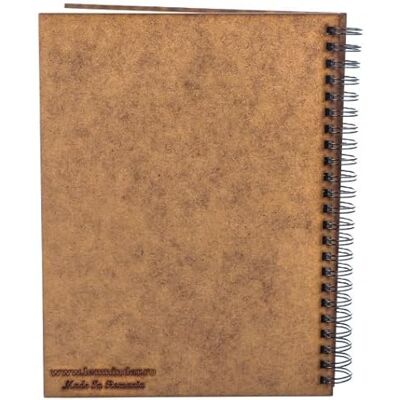 Lemn in Dar Agenda A5 personalizata din lemn Lemn in Dar Agenda A5 personalizata din lemn