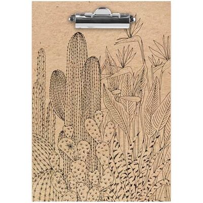 Clairefontaine 116054C en blockhållare 23 x 33 cm i kartong naturmönster kraftfinish mötesstativ vit körsbärskollektion Clairefontaine 116054C en blockhållare 23 x 33 cm i kartong naturmönster kraftfinish mötesstativ vit körsbärskollektion