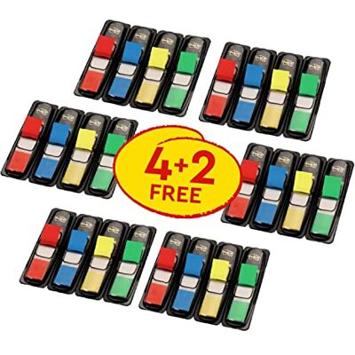 Post-it ® låda med 6 automater av bokmärkesfält (2) Post-it ® låda med 6 automater av bokmärkesfält (2)