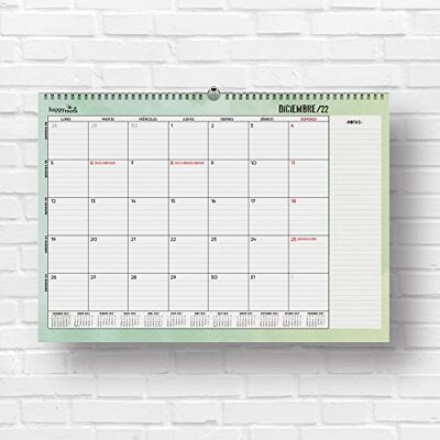 HappyMots Månadsplanerare 2023 Månadskalender Planner 32x47cm 16 Månader september 2022 till dec 2023 Utrymme för att skriva och sikta Bekväm, Praktisk och motiverande. HappyMots Månadsplanerare 2023 Månadskalender Planner 32x47cm 16 Månader september 2022 till dec 2023 Utrymme för att skriva och sikta Bekväm, Praktisk och motiverande.