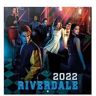 Grupo Erik Riverdale kalender 2022 väggkalender 2022 stor för 12 månader med present affisch Grupo Erik Riverdale kalender 2022 väggkalender 2022 stor för 12 månader med present affisch