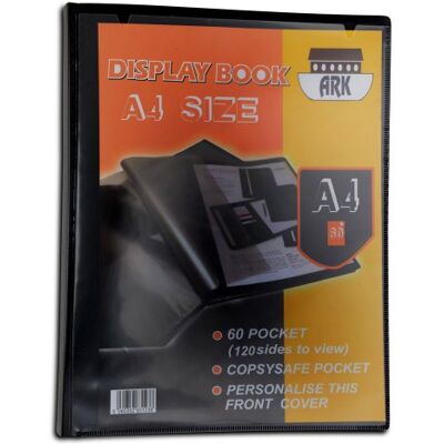 ARK A4 displaybok (presentation) 60 fickor (120 sidor att visa) ARK A4 displaybok (presentation) 60 fickor (120 sidor att visa)