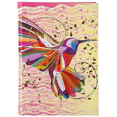goldbuch – anteckningsbok A5 nät blomfågel – 200 sidor 200 Blatt Flower Kolibri goldbuch – anteckningsbok A5 nät blomfågel – 200 sidor 200 Blatt Flower Kolibri