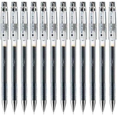 PILOT G Tec C4 gelpenna Micro 0,4 mm skrivspets 0,2 mm linjebredd 12 stycken svart PILOT G Tec C4 gelpenna Micro 0,4 mm skrivspets 0,2 mm linjebredd 12 stycken svart