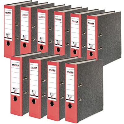FALKEN Original förpackning med 10 återvunna mappar moln marmor. Tillverkad i Tyskland. 8 cm bred DIN A4 röd ryggringbindare mapp brevmapp kontorsmapp kartongmapp CO2-neutral Blå ängel FALKEN Original förpackning med 10 återvunna mappar moln marmor. Tillverkad i Tyskland. 8 cm bred DIN A4 röd ryggringbindare mapp brevmapp kontorsmapp kartongmapp CO2-neutral Blå ängel