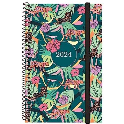 Finocam Agenda 2024 Spiral Design Collection Vecka Horisontell Vy Januari 2024 December 2024 (12 månader) International Djungel Finocam Agenda 2024 Spiral Design Collection Vecka Horisontell Vy Januari 2024 December 2024 (12 månader) International Djungel