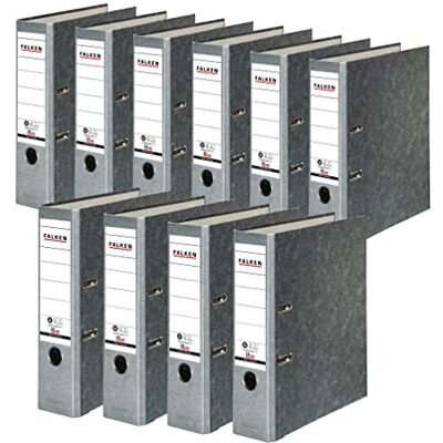 FALKEN Original återvunnen mapp moln marmor tillverkad i Tyskland. Spak Arch File Ring Pärm DIN A4 8 cm bred tillverkad i Tyskland blå ängel 10-pack bred grå FALKEN Original återvunnen mapp moln marmor tillverkad i Tyskland. Spak Arch File Ring Pärm DIN A4 8 cm bred tillverkad i Tyskland blå ängel 10-pack bred grå